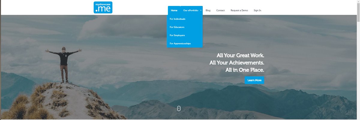 MyshowcaseMe's tweet photo. MyShowcase suits the needs of all, whether you're a staff member, student, apprentice, university, college or school - MyShowcase will assist in providing a complete digital portfolio encompassing all your work to display in one life long portfolio 🤩⭐️

#eportfolio #yourjourney https://t.co/qwTw5UWo2U