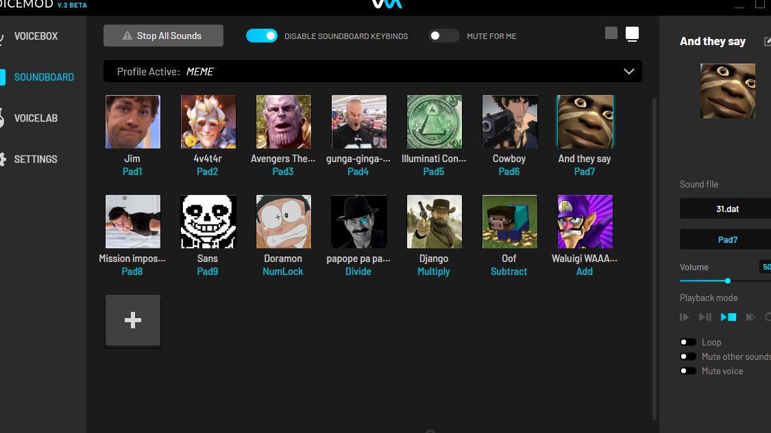voicemod soundboard voicemod soundboard