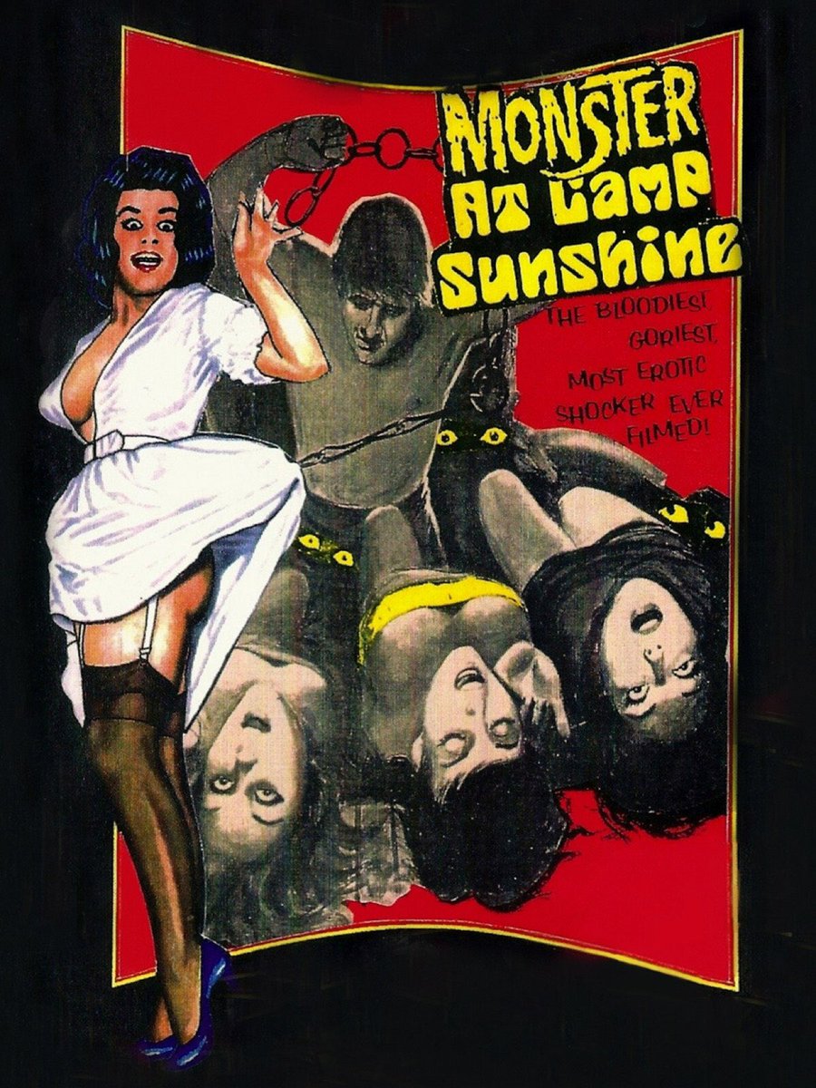 B-movie posters from the late 60s and early 70s. 