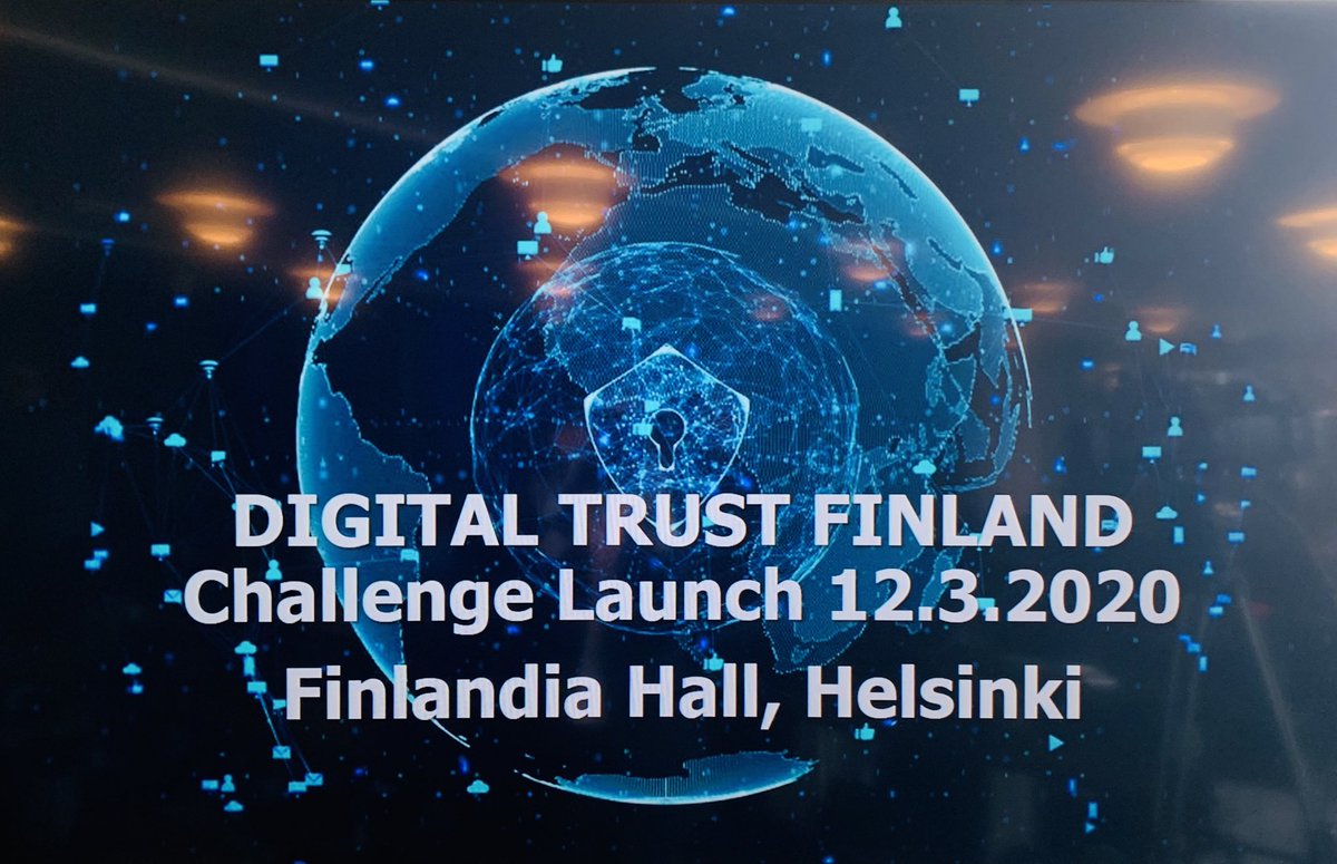 FISCFi's tweet photo. We are here! Great to see so many of our members participating this extremely important #DigitalTrustChallenge launch!!! ⁦@BusinessFinland⁩ #innovation #cybersecurity https://t.co/fIHnyJKL1S