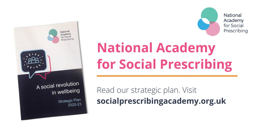 NASPTweets's tweet photo. 📢📢 We've launched our strategic plan, a social revolution in wellbeing, which outlines how we will support social prescribing over the next few years. Find out more: https://t.co/yB3j453uqg #SocialPrescribingDay https://t.co/bTM8yGIjLD