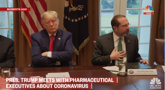 Trump Meets With Pharma Executives About Coronavirus | NBC News (Live Stream)
Read Here full Article : bit.ly/2IFIEVZ

#POTUS
#PerfectParodyGagGift
#IsDonaldTrumpAGoodPresident
#DonaldTrumpTalkingDoll
