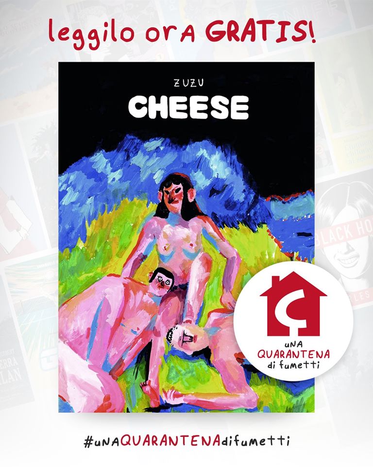 coconino_press's tweet photo. Iniziamo la nostra #unaquarantenadifumetti con il caso editoriale del 2019, l’esordio dell’autrice più emozionante e coinvolgente dei nostri giorni. Stiamo parlando di @SonoZuzu e del suo primo graphic novel “Cheese”!
Puoi leggerlo gratis qui:
https://t.co/rgzPdxEsbj https://t.co/NLe4gqJmZm