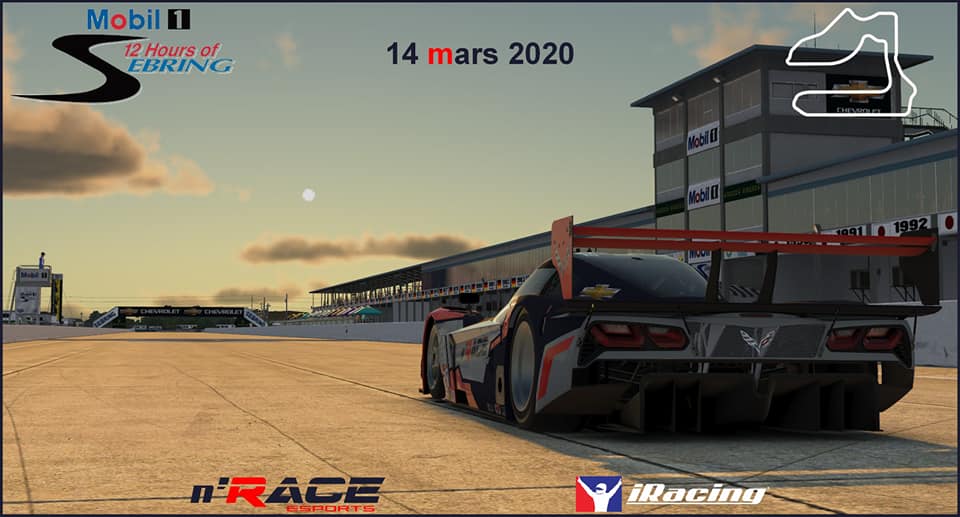 So now everybody on iRacing this weekend then!