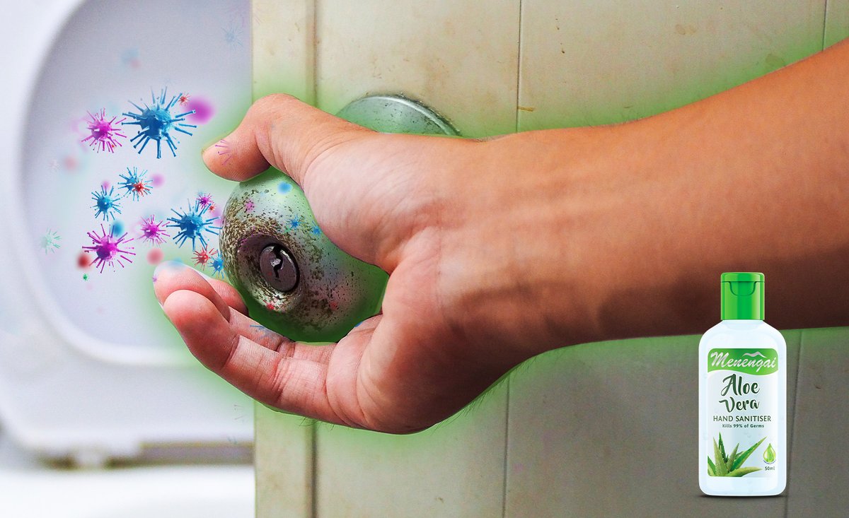 Quick fact: The number of germs on your fingertips doubles after you use the toilet.