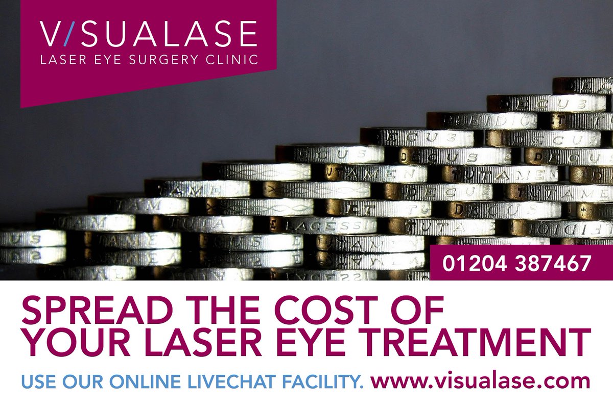visualaseuk's tweet image. Laser eye surgery is more affordable than you might think! With our range of easy payment plans, and absolutely no hidden extras, Visualase offers one of the most cost effective treatments on the market. Info here: visualase.com/easy-payment-p…
