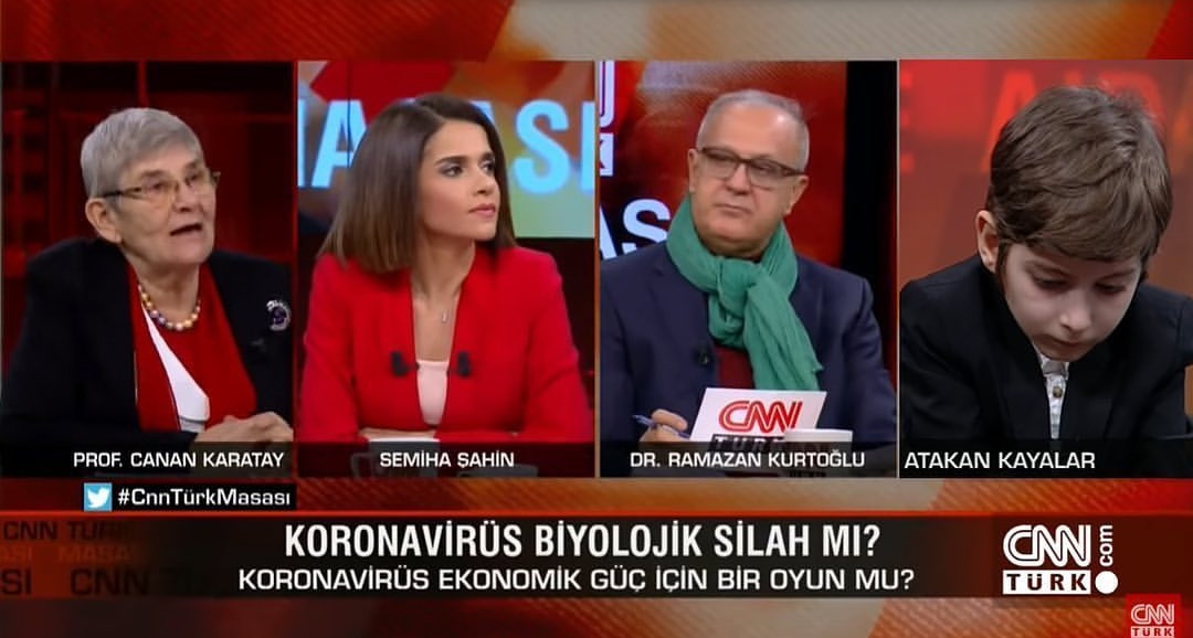 Dün katıldığım programda dillendirdiğim gibi  , kelle paça çorbası ve roka tüketelim...
O zaman kim korkar Corona'dan 
#Covid_19