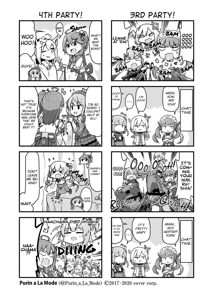✨3/14 9pm, 10 pro members, ARK final boss battle✨
For now, check out today's cave raid comic!?
?Manga scenes (w/ audio)?
https://t.co/GqZ4Vx5L0U
https://t.co/QdoVwYCcu6
https://t.co/nva37SasLt
https://t.co/0byxzs404S
MANGA: Purin a La Mode(@Purin_a_La_Mode)