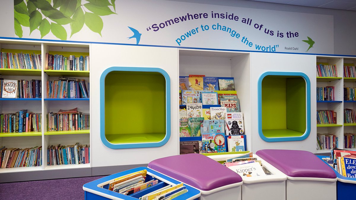 Morleys1929's tweet photo. Over the next few weeks we'll be highlighting some of the fantastic design and installation work we've done. 

See more of this lovely library, installed at Barrington CoE Primary School, here: https://t.co/CPNQ4HAFxP. If you like what you see, then get in touch. 

#librarydesign https://t.co/mK3qC3QEfM