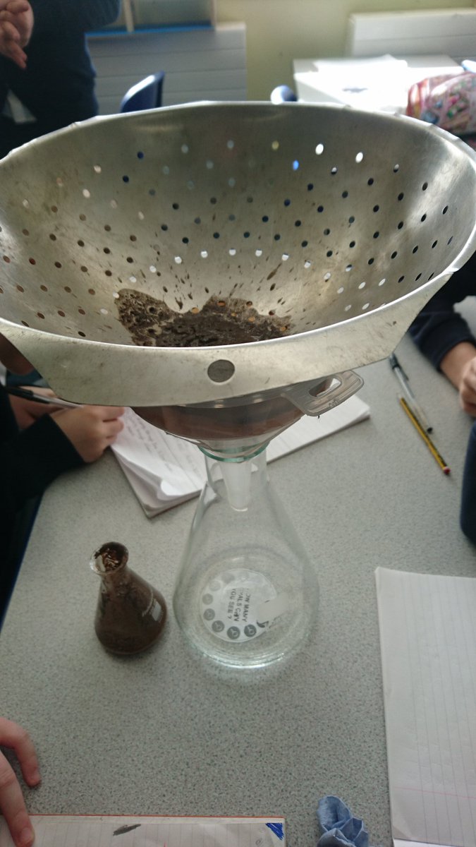 PembrokePrimary's tweet photo. Science investigation - Can I clean dirty water? #authenticlearning #livinglevels #newcurriculum #science https://t.co/XKoyelcBi9