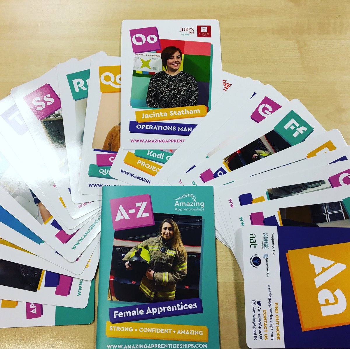 Well done to all female apprentices in the amazing apprentices project to highlight a wide range of apprenticeship job roles. 

Jacinta has taken part as ‘Operations Manager’ for Jurys Inn &amp; Leonardo Hotels ⭐️#amazingapprenticeships #happyistheplacetobe