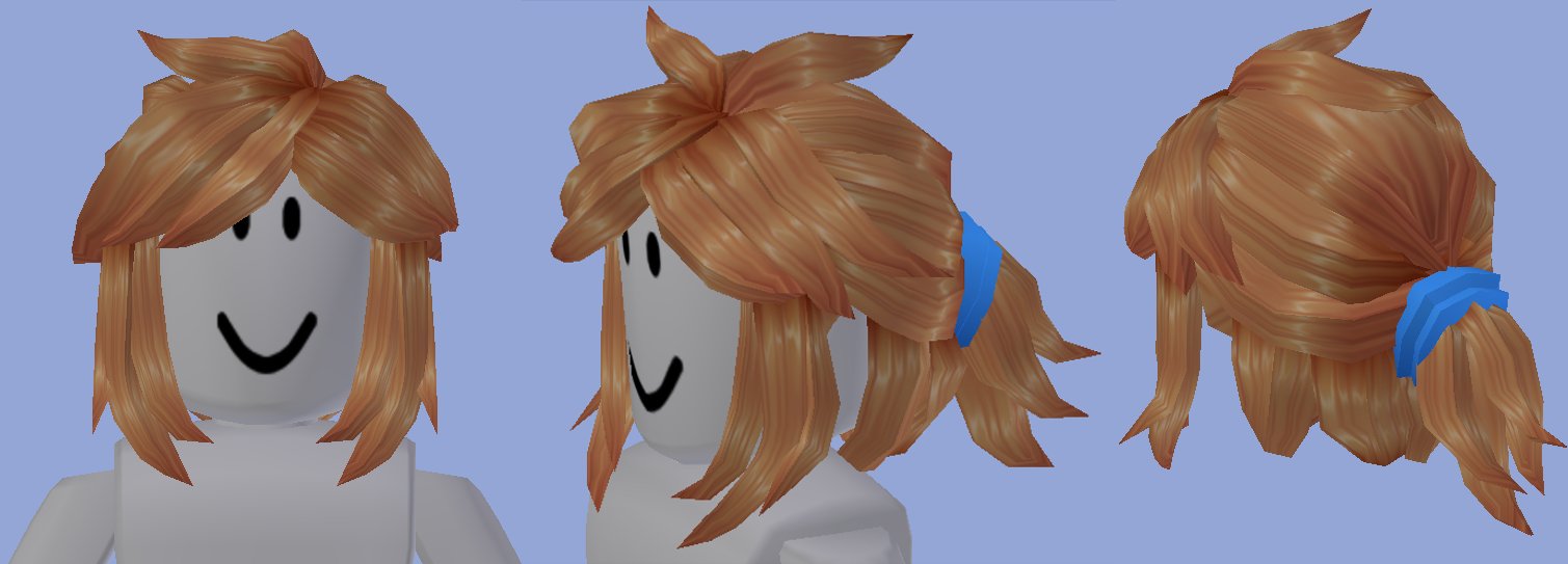 Evilartist On Twitter 6 Am Lol Made This Iconic Hair Tonight I Love Botw Robloxugc Will Look Back This When I Wake Up To See If I Still Like The - how to remove your hair on roblox