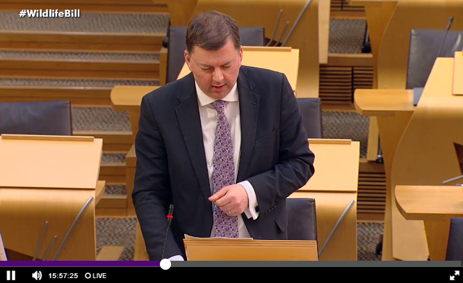'In its evidence to @SP_ECCLR  OneKind highlighted the need for alternative solutions (to custodial sentences) to help an individual to develop empathy and a regard for animals.' @ColinSmythMSP #WildlifeBill