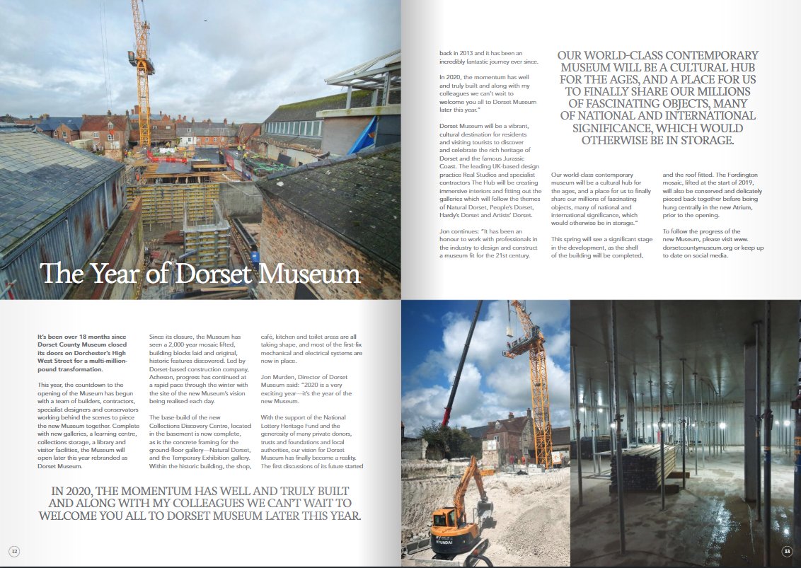 Exciting times for @DorsetMuseum  which reopens later this year! Take a look at their transformation.
en.calameo.com/read/004364226…
#Dorset #museum #history