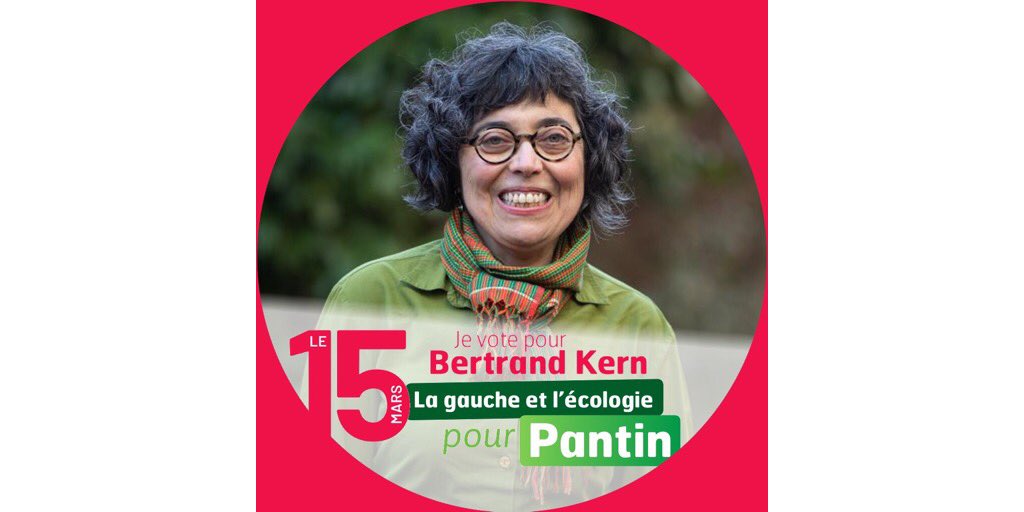 📣🧩[1 colistière #PourPantin] Nadia Azoug✊
Nadia a 55ans et cela fait 34ans qu’elle est Pantinoise! Elle est chargée d’enseignement à l’Université. Nadia est 100% écolo et membre d’Europe Ecologie Les Verts (EELV). 
Millitante écologiste, elle est 2ème de la liste Pour #Pantin!