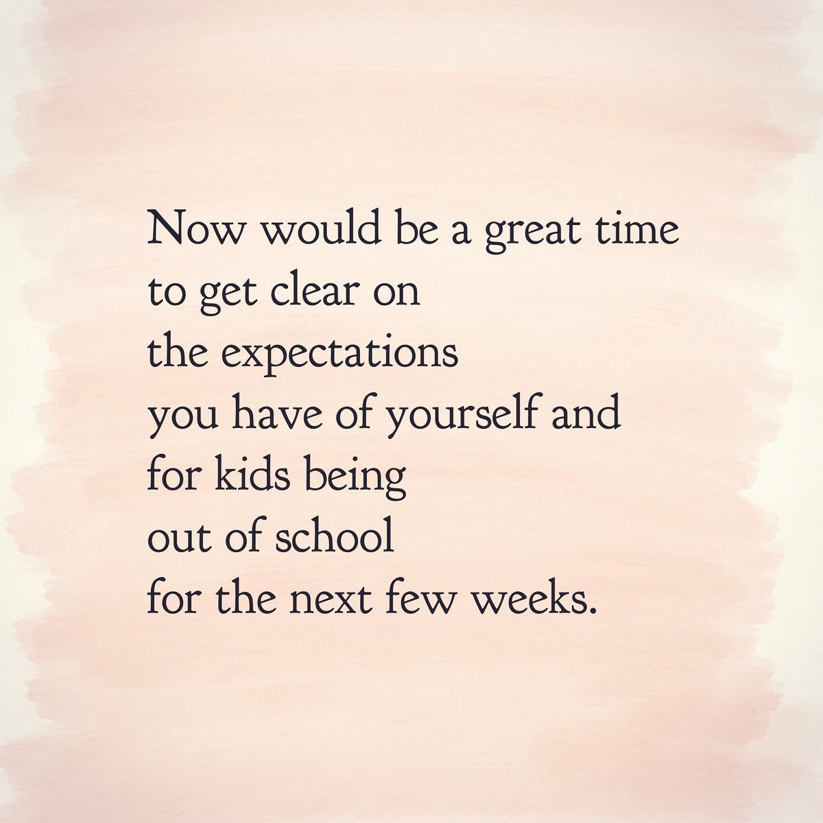 Our_BraveHearts's tweet photo. The next few weeks of school closures are happening. To give myself a head start, I’m getting clear on what my expectations are for myself and the situation. I give myself permission to embrace the TV, the chaos, the mess, the snacks and dinners that might not be as usual. https://t.co/DyPzOLR8wz