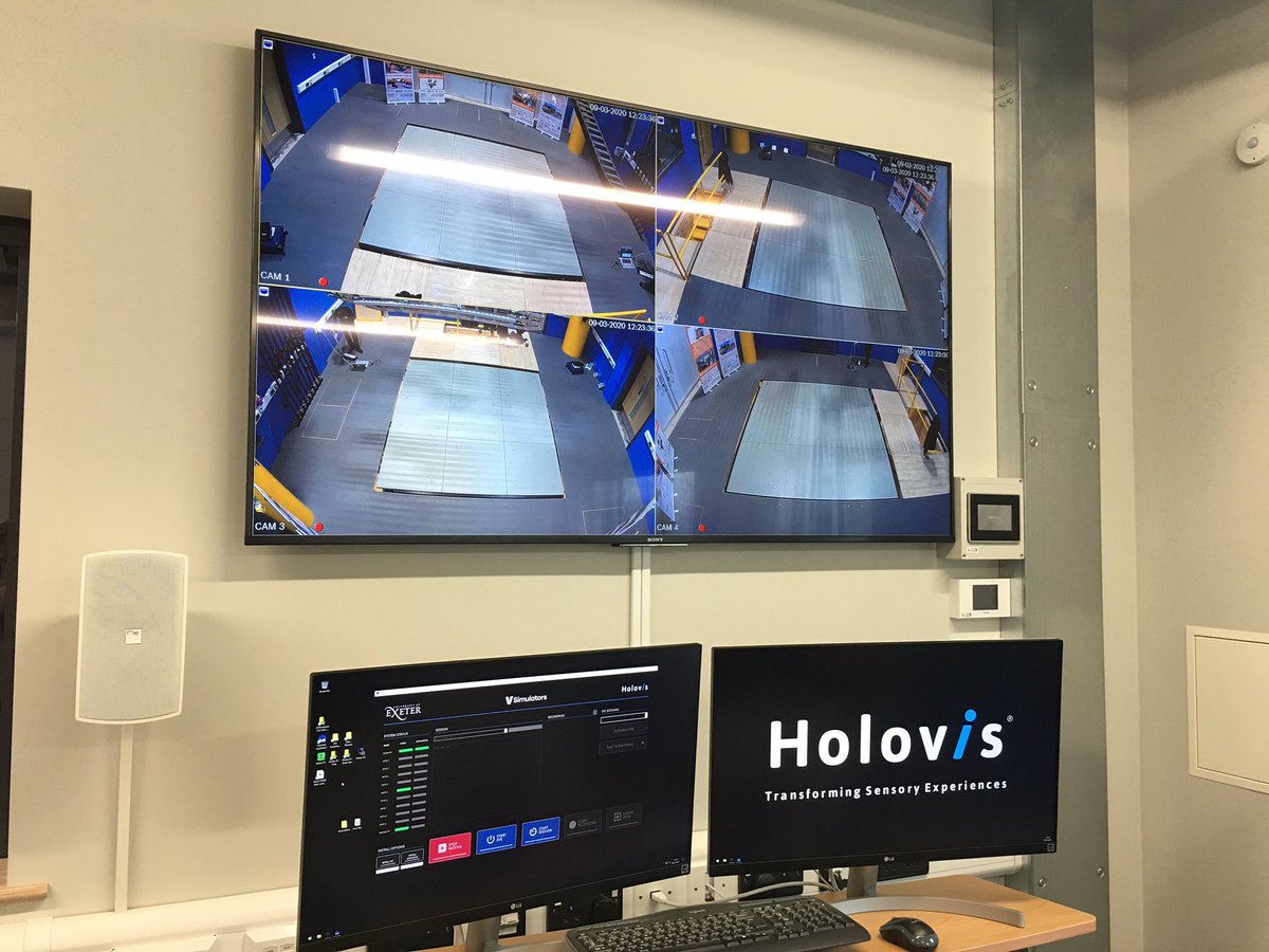 v_simulators's tweet photo. Earlier this week we hosted a visit by @VickiG_physio, Prof. Sallie Lamb, @GKRWilliams and Dr Will Young from @ExeterMed to explore research collaborations with #VSimulators. Our visiting academics were hugely inspired by the opportunity for novel and unique healthcare research https://t.co/65OMavaIph