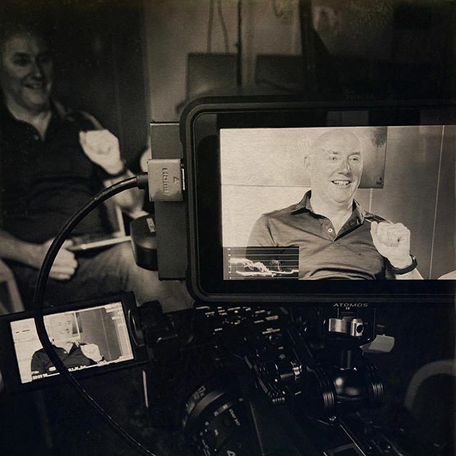 HallmarkCrew's tweet photo. Getting setup for more interviews today. #atomosninjav #sony #pxwz280 #dorset https://t.co/F1zR2fYdYU https://t.co/HR17pKZc0a