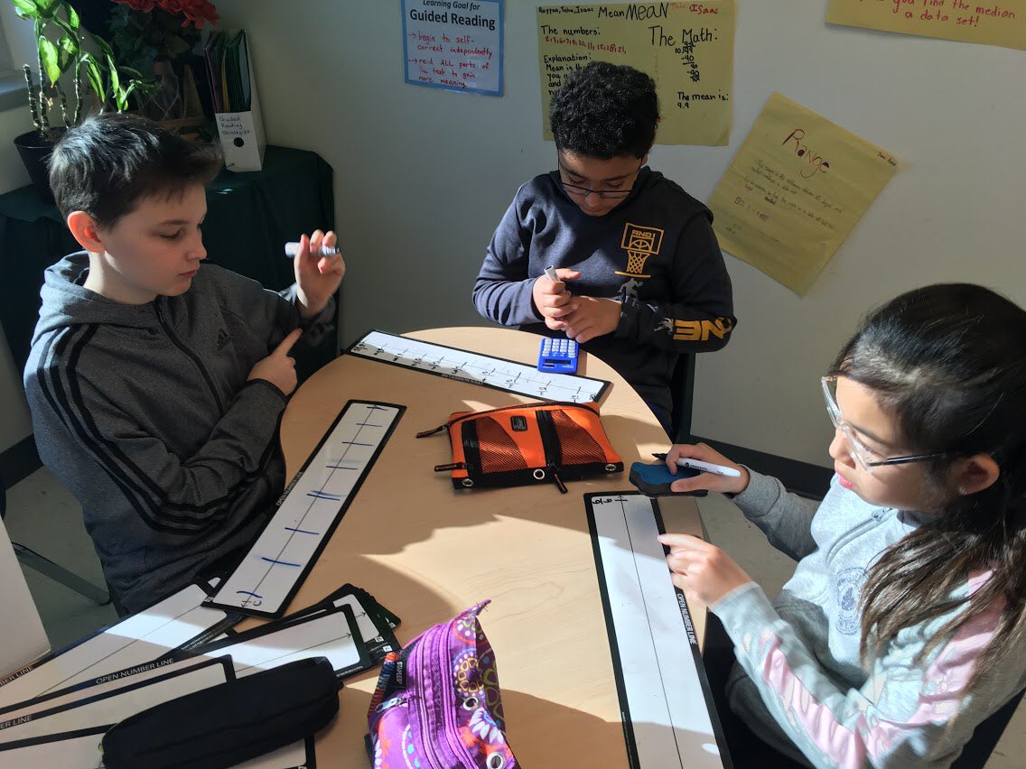 JorgensenKHPS's tweet photo. Open number lines allow critical thinking about fractions and decimals, especially when we go PAST one to get improper fractions @KanataHighlands https://t.co/IlzgAtDneA