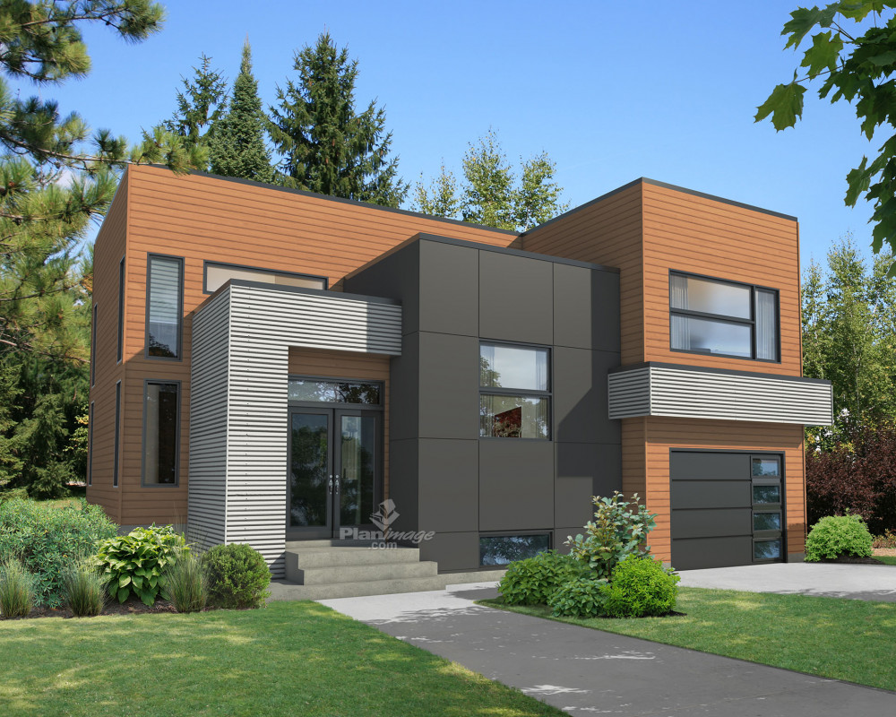 Planimage's tweet image. Cette 🏡 au toit plat se distingue par son design épuré et son revêtement extérieur posé à l’horizontale qui lui confère un style architectural contemporain. Mesure 40pi de largeur x 42 pieds de profondeur et possède une surface habitable de 1 720pi².

planimage.com/fr/80014.html