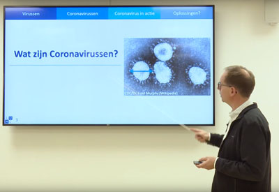 Hoe zit een #coronavirus in elkaar? Wat gebeurt er in je cellen als je besmet raakt? En hoe remmen we de verspreiding? Prof. Eric Snijder praat je in 20 minuten bij in deze video 👉 youtu.be/6l6YxQz-L38

#corona #covid19 #SARSCoV2