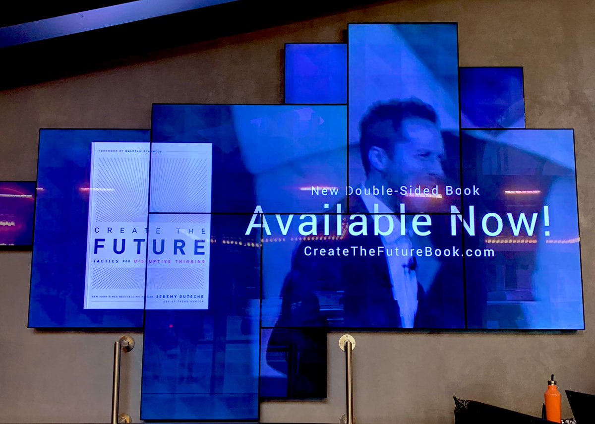 Hosting #futurefestival with the launch of #createthefuture <a href="/TrendHunterFF/">Future Festival</a> <a href="/trendhunter/">Trend Hunter</a> <a href="/jeremygutsche/">Jeremy Gutsche</a> ⚡️