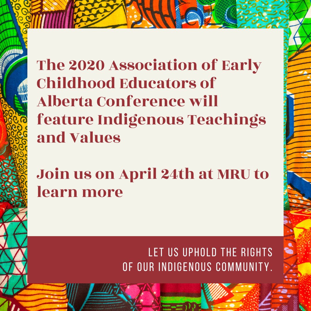 Aecea2's tweet photo. The AECEA conference is an ideal learning opportunity for professionals who work with or students who plan to work with children and youth.
Email studentconference.aecea@gmail.com for more info!
#elcc #cycc #education #socialwork #mrustudents #INDIGENOUS #2020conference https://t.co/VCsIazJ5q0