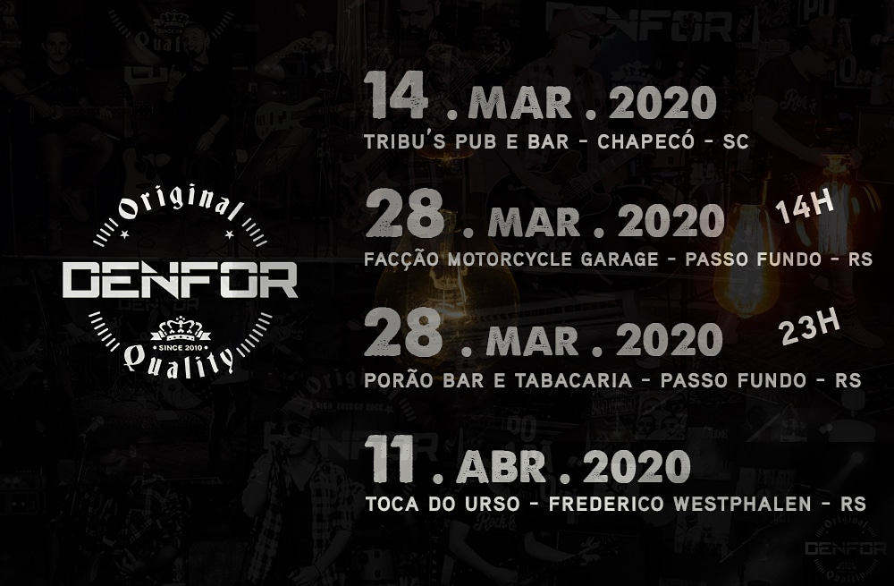 rockdenfor's tweet photo. Atualização carregada com sucesso!!!Keep rockin" 🤘🏻🤘🏻🤘🏻🤘🏻

🗓 MAR.2020

📌 14.03 - Tribu's Rock Pub

📌 28.03 - Facção Motorcycle - 14h

📌 28.03 - Porão Bar e Tabacaria - 23h

🗓 ABR.2020

📌 11.04 - Toca do Urso Barber

⚡High Energy Rock⚡ https://t.co/Zt9ZtZ6MJo