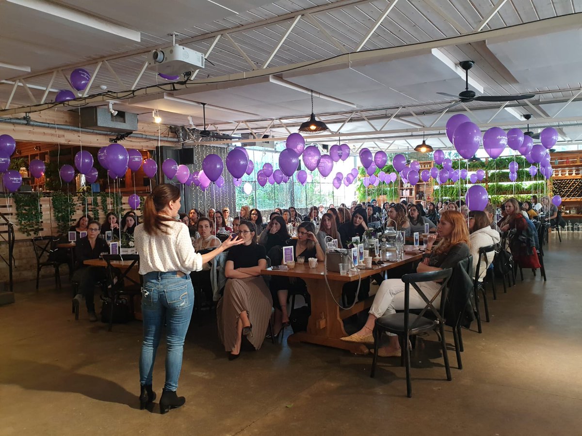 Verifone's tweet photo. #TBT to last week when the women of Verifone Tel Aviv were honored with a beautiful breakfast and lecture on female empowerment! https://t.co/XgPXILmhvj