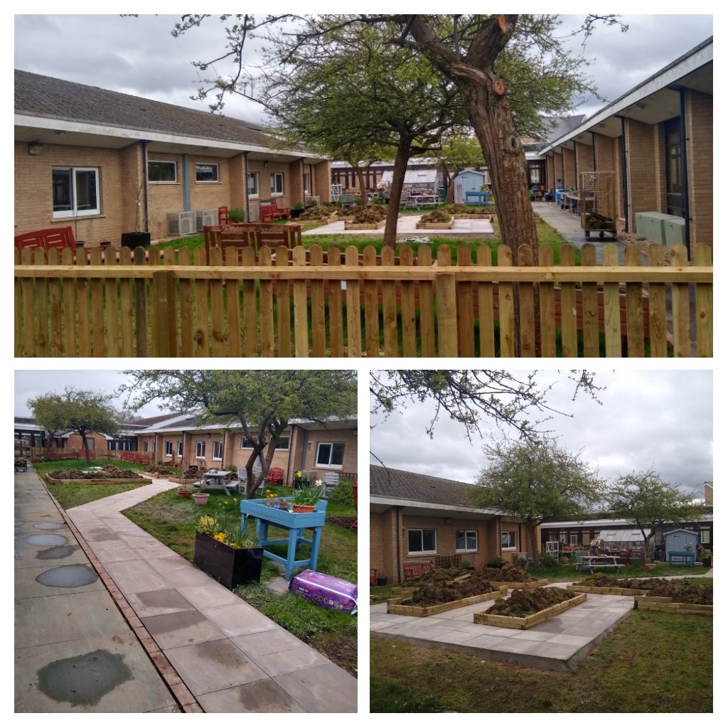 Today our Anxiety Management group popped in to the new Therapy Garden, exploring the garden area, getting in tune with their senses to learn and practice mindfulness techniques to reduce their anxiety @lptnhs #StepUpToGreat