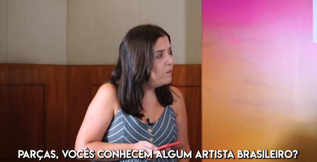 BrasilLM's tweet photo. De artistas brasileiros, as meninas disseram conhecer a Pabllo mas não conhecem a Anitta haha https://t.co/bcgRUGdxaj