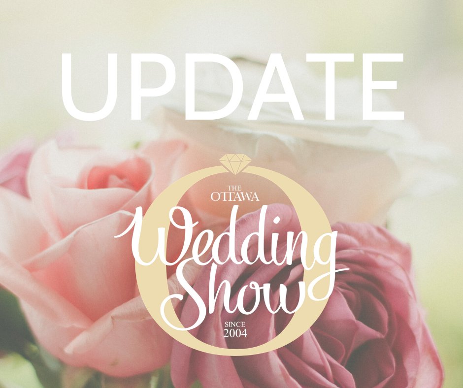 * COVID-19 Event Update *
Currently, we are continuing to move forward as planned with this weekend's Ottawa Wedding Show. We will continue to monitor the situation closely and should the risk level in Ottawa rise, we will adjust our plans accordingly.