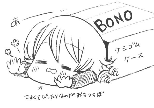 消しゴムケースにシンデレラフィット 