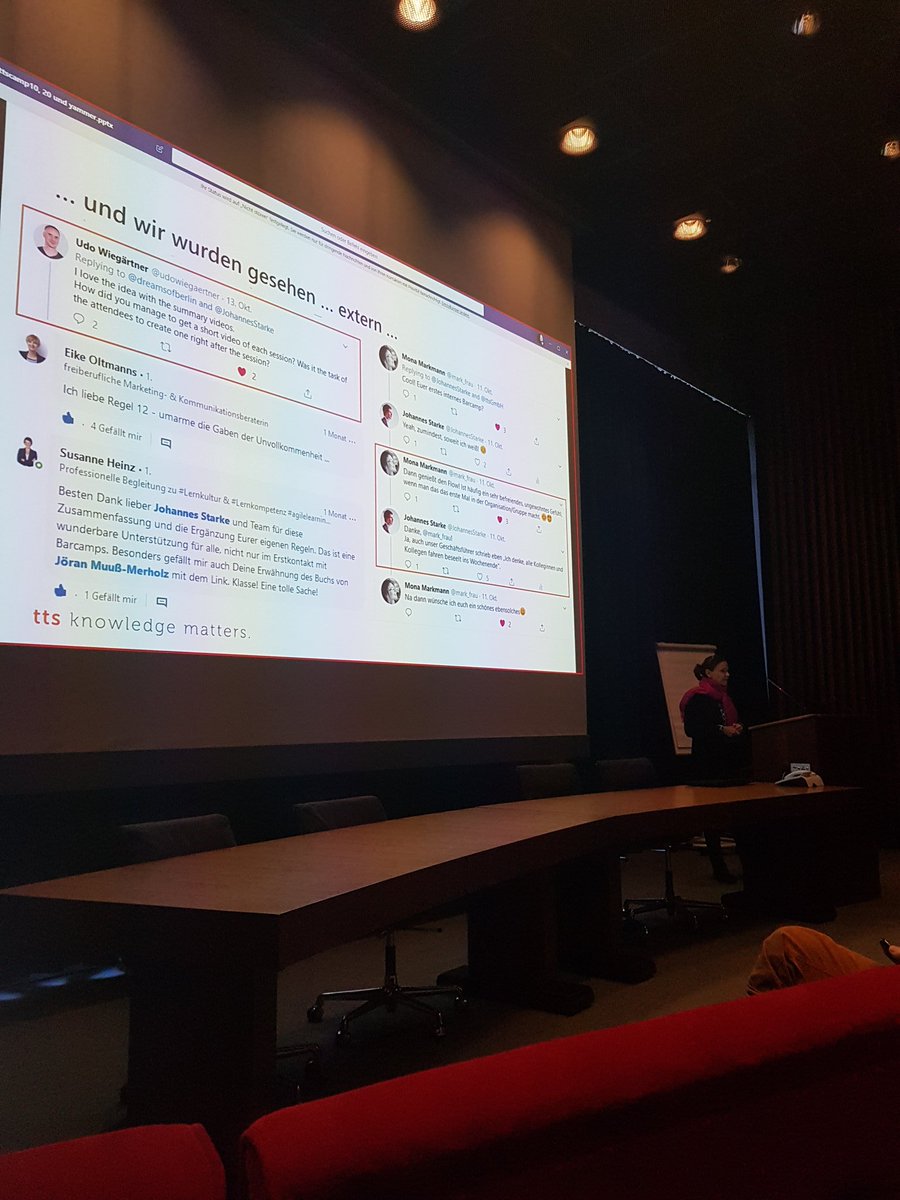 Wir blicken zurück aufs letzte Jahr... Morgen barcampen wir wieder. Trotz vielleicht kleiner Teilgeberzahl- Die Ideen werden trotzdem super sein und der Austausch auch mit 1m Abstand wertvoll. 😉 #ttscamp20