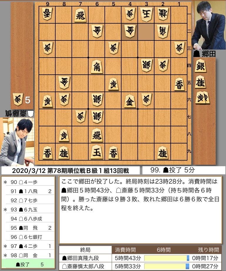 第43期名人戦 (将棋)