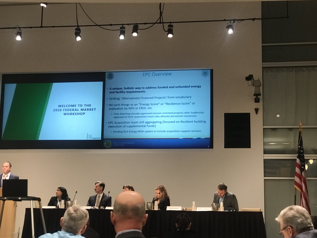 EcoEngineerInc's tweet photo. Leadership! #FederalMarketWorkshop Washington, DC today March 12th!
@NaescoNews
#NAESCOEvents
#energymanagement 
#energysolutions 
#ESCO 
#energyefficiency 
#lightingdesign https://t.co/cso99CxJsx