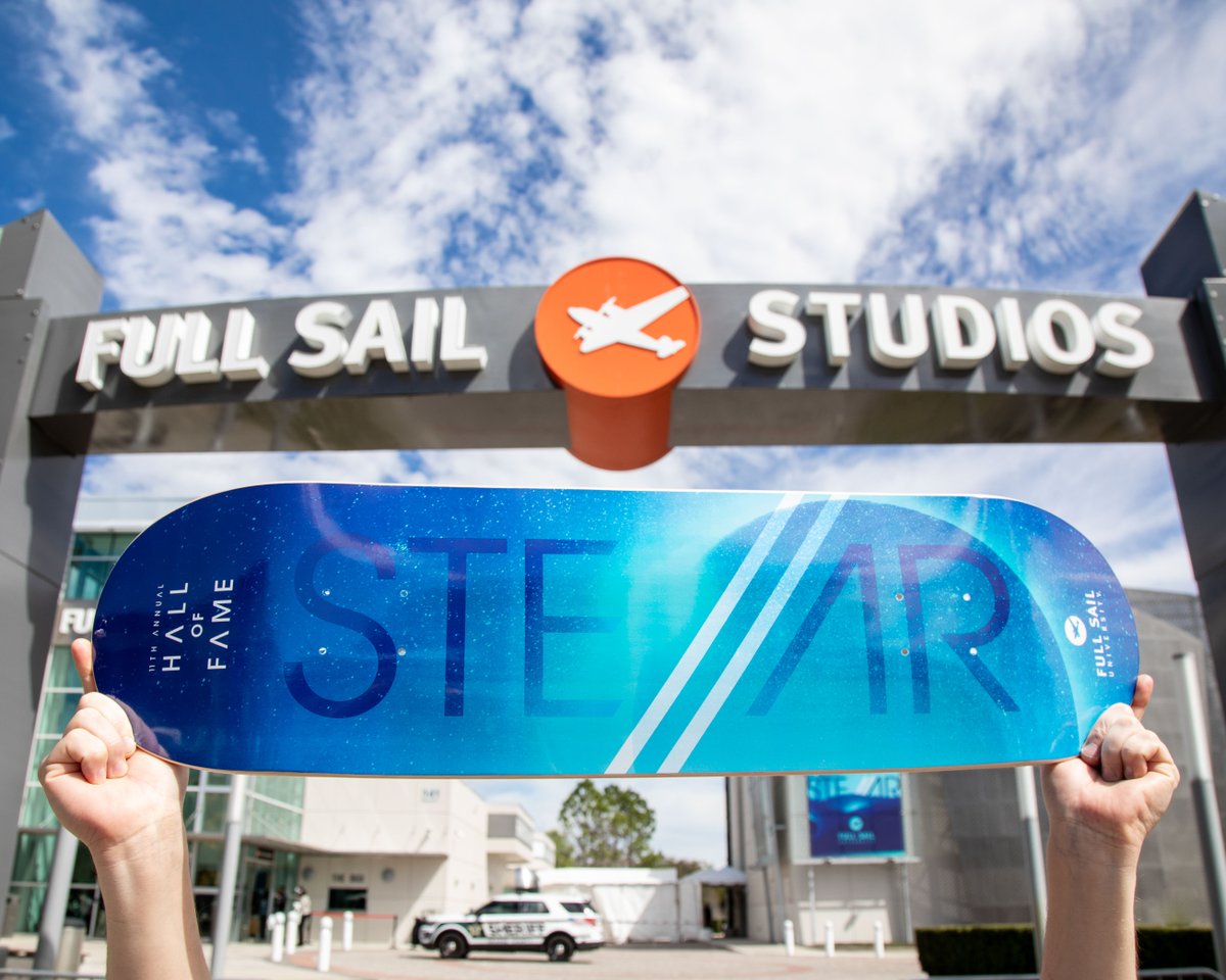 RT to win this Custom Hall of Fame 11 Skate Deck and roll out of class in style #FullSailHOF.