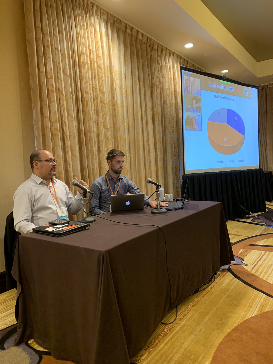 WallaceCenter's tweet photo. “Networks are nets that work.” -Elliot Smith presenting at #NGFN2020 from @kitchensyncstra with Luis Nieves-Ruis of the East Central FL Planning Council, Mike Ortosky of Econ Dev Office Orange Co NC, Tera Johnson of @EdibleAlpha and Sibella Krause of @SustAgEd https://t.co/scWpoBavKn