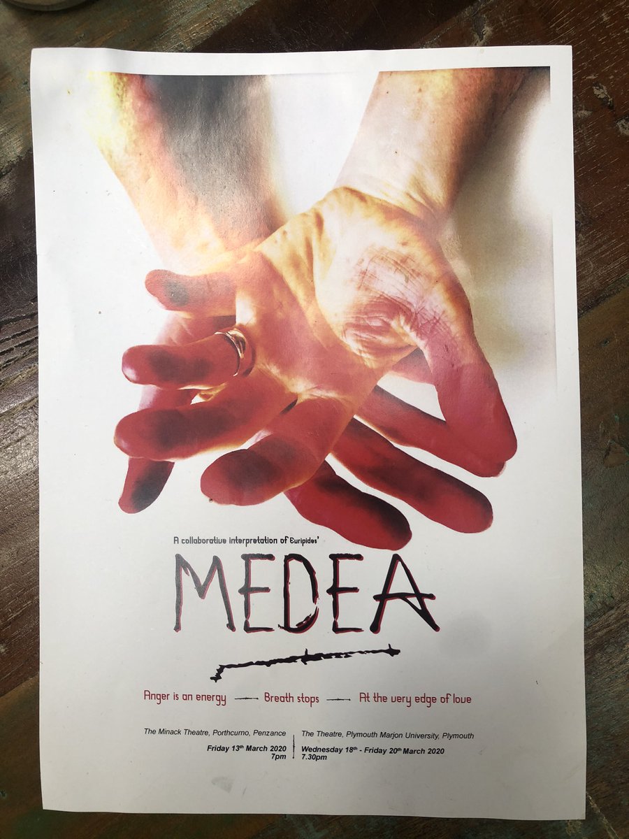 theactorswheel's tweet photo. Medea at the minack! Tomorrow! #actorswheel #minack @minacktheatre https://t.co/u6EiAB52ZY
