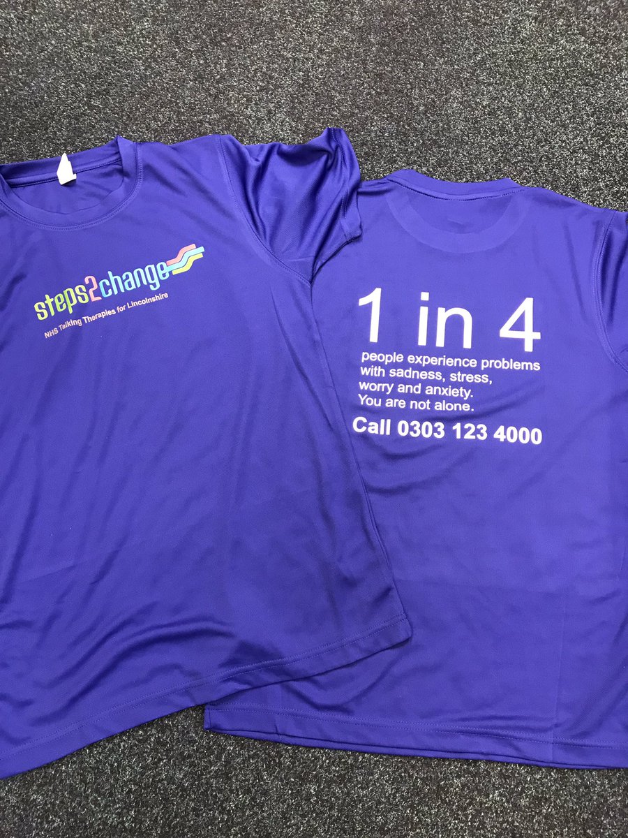 LOBritton's tweet photo. T-shirts have arrive for Gainsborough and Morton 10k #steps2change #staffwellbeing #gainsborough10k #letsdothis https://t.co/eOAW6PaAoh