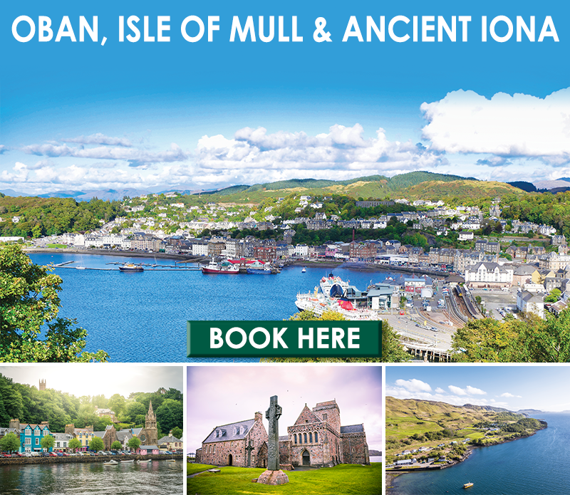 DISCOVER: Oban, Isle of Mull &amp; Ancient Iona conta.cc/336LMn4
