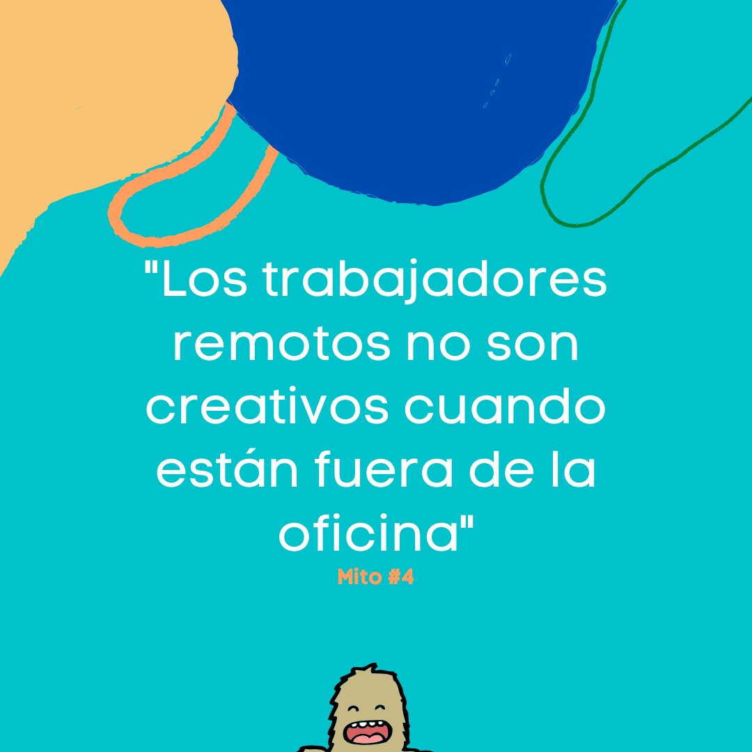aRemotocom's tweet photo. ❌Falso:  Un estudio reciente de la revista Inc., reveló que los trabajadores remotos eran 20 por ciento más creativos cuando pueden "pensar fuera de la oficina", cuando está en casa o en otro lugar.

#trabajoremoto #USA #argentina #colombia #brasil #chile #peru #ecuador https://t.co/yGUiO6tQAG