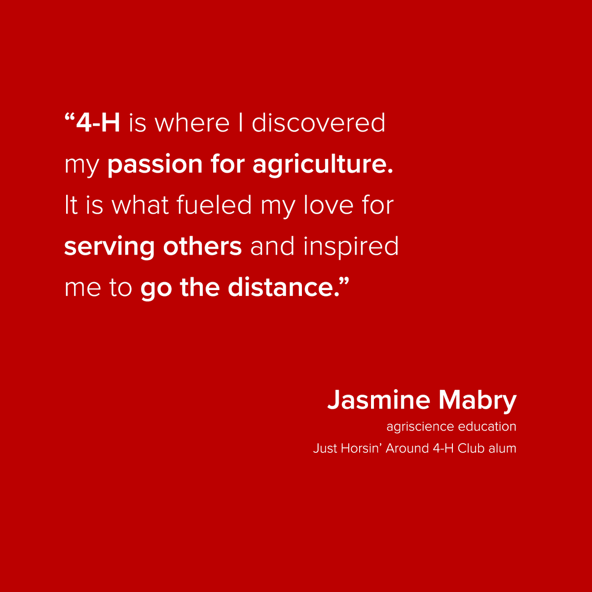 ACELatOSU's tweet image. Jasmine Mabry is a second-year agriscience education student from Camden, Ohio - Preble County.

Visit our blog to learn more about how #Ohio4H shaped Jasmine's future as an agriscience educator.

u.osu.edu/acel/2020/03/1…

#ACELatOSU #CFAES #Ohio4HWeek