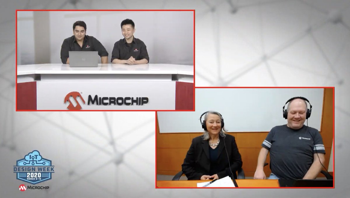 MicrochipMakes's tweet image. Hooray, hooray, it&apos;s Maker Day! We&apos;re kicking things off this morning with our Wizard of Make, Bob Martin, and @MozillaIoT&apos;s @kgiori. 

👀 Tune in now: bit.ly/3aa7clx #IoTDesignWeek2020