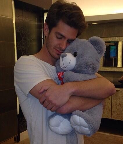 garfield's stuffed bear