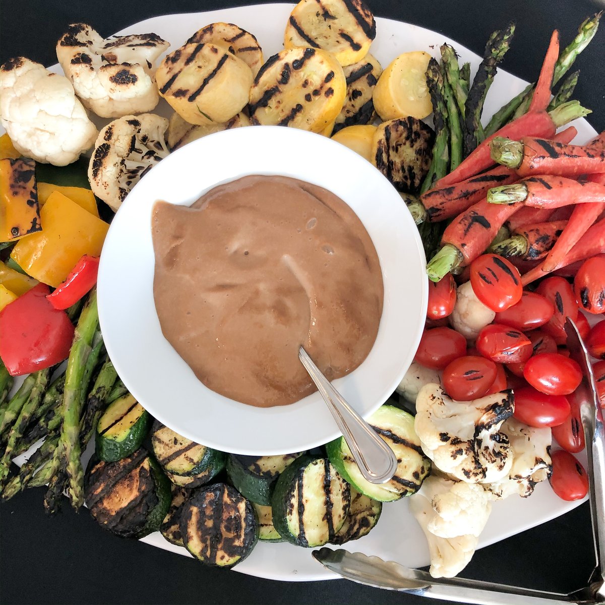 abritincatering's tweet photo. As we explore healthy menu additions, we wonder: Who would LOVE to see this grilled and chilled platter with balsamic dressing? https://t.co/35sWXYXJCr