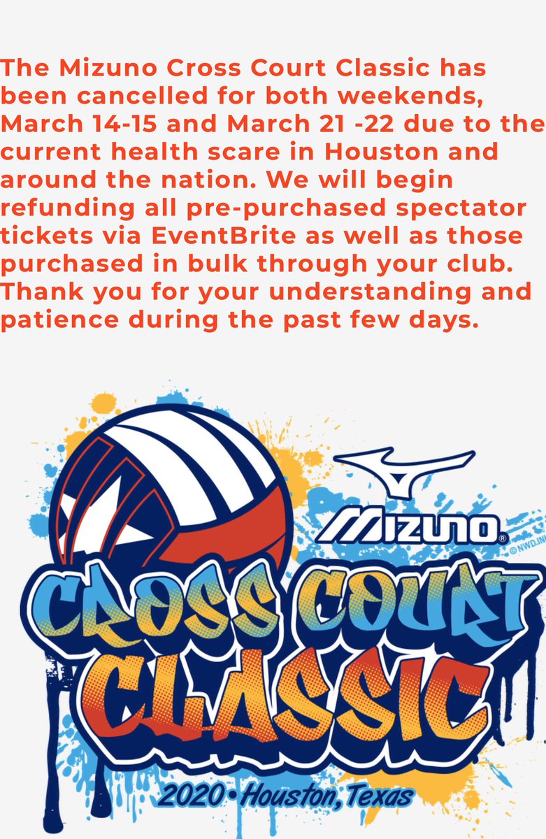 JulesR2001's tweet photo. It’s sad that the Houston tournament is canceled. https://t.co/ipz9oOpaZ1