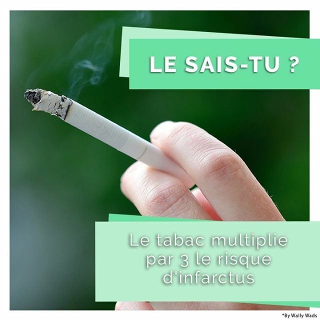 WallyWads's tweet photo. Selon la OMS le tabagisme est un facteur majeur de risque cardiovasculaire. Il est même le facteur principal des infarctus du myocarde survenant chez des personnes de moins de 45 ans, y compris celles ayant un tabagisme faible. Plus d'information > … https://t.co/M4uhDyxusW https://t.co/Zd9Ej7gPkU
