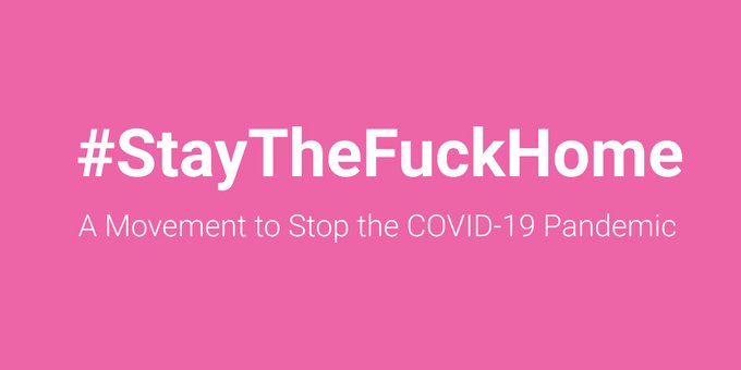 #StayHome if you can #Coronavid19 #quedateencasa #quedateentuputacasa si puedes