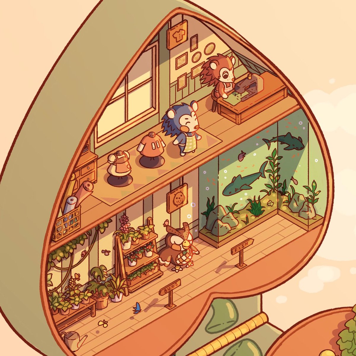 evergreenqveen's tweet photo. Animal Crossing Polly Pocket 🏝✨ https://t.co/751G1boGzP